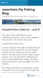 Mobile Screenshot of josenhansflyfishingblog.com